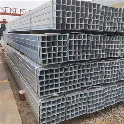 Galvaniseret firkantet stålrør til byggeri