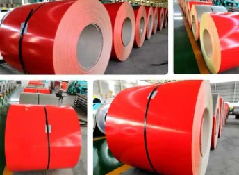 0.6mm farvede formalede galvaniserede Ppgi stålspoler